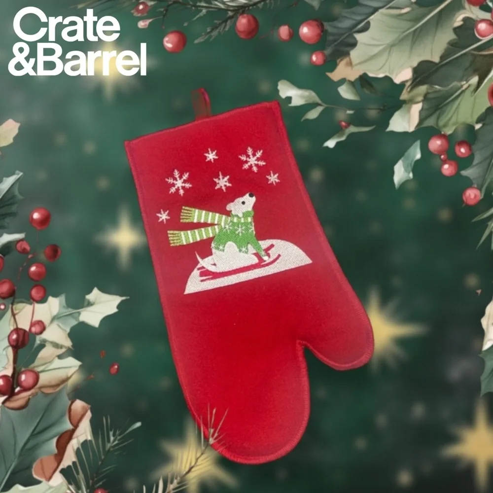 Crate and Barrel Snow Pup Mitt